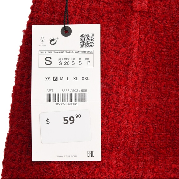 TWEED MINISKIRT - Picture 3 of 3